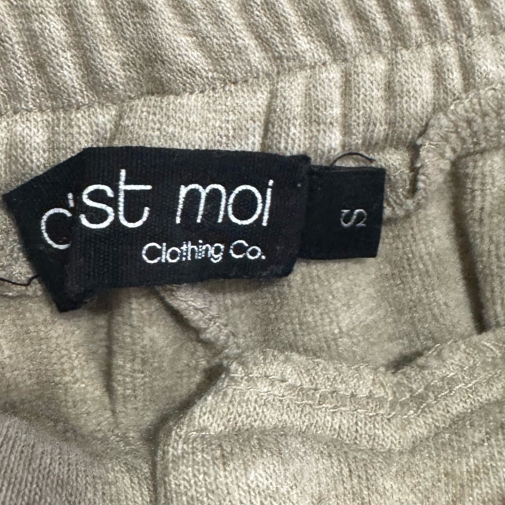 Cest Moi Brushed Pleat Front Pants - Picture 4 of 5